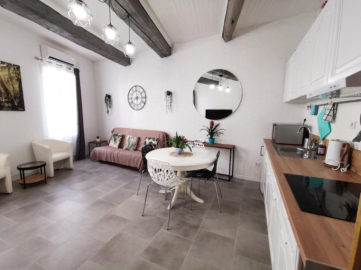 Le Saint Val, Appartement 3 Pieces Clim Poussan Eksteriør bilde
